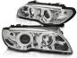 Preview: Scheinwerfer CCFL Angel Eyes für BMW 3er E46 Coupe Cabrio Bj. 03-06 Chrom